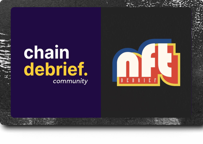 community chain debrief nft